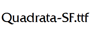 Quadrata-SF.ttf