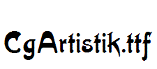 CgArtistik.ttf