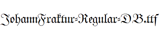 JohannFraktur-Regular-DB.ttf