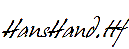 HansHand.ttf