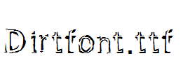 Dirtfont.ttf