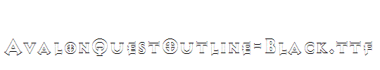 AvalonQuestOutline-Black.ttf