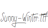 Sunny-Winter.ttf