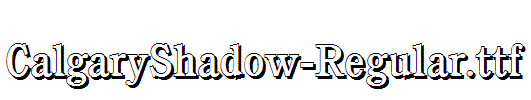CalgaryShadow-Regular.ttf