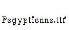 Pegyptienne.ttf