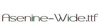 Asenine-Wide.ttf