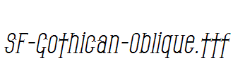 SF-Gothican-Oblique.ttf