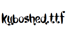 Kyboshed.ttf