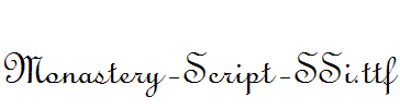 Monastery-Script-SSi.ttf