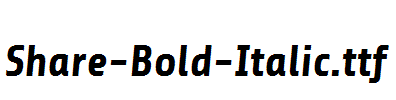 Share-Bold-Italic.ttf