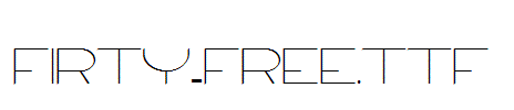 Firty-Free.otf