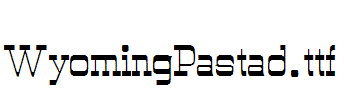 WyomingPastad.ttf