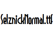 SelznickNormal.ttf