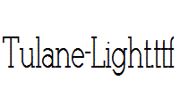 Tulane-Light.ttf