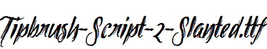 Tipbrush-Script-2-Slanted.ttf