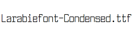 Larabiefont-Condensed.ttf