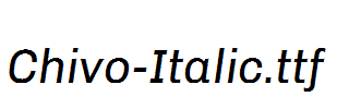 Chivo-Italic.ttf