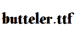 butteler.ttf