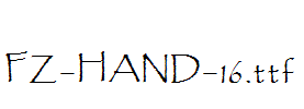 FZ-HAND-16.ttf