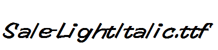 Sale-LightItalic.ttf