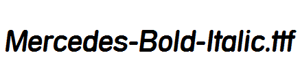 Mercedes-Bold-Italic.ttf