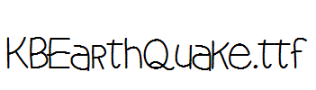 KBEarthQuake.ttf