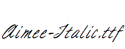 Aimee-Italic.ttf