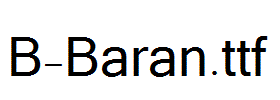 B-Baran.ttf