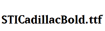 STICadillacBold.ttf