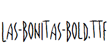 Las-Bonitas-Bold.ttf