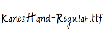 KanesHand-Regular.ttf