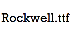 Rockwell.ttf