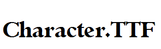 Character.ttf