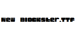 New-Blockster.ttf