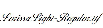 LarissaLight-Regular.ttf