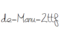 de-Manu-2.ttf