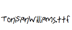 ToniSianWilliams.ttf