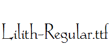 Lilith-Regular.ttf