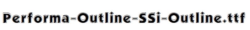 Performa-Outline-SSi-Outline.ttf