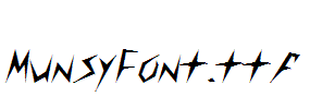 MunsyFont.ttf