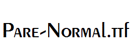 Pare-Normal.ttf