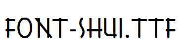 Font-Shui.ttf