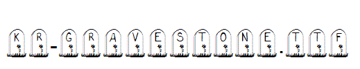 KR-Gravestone.ttf