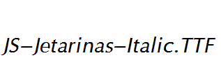 JS-Jetarinas-Italic.ttf