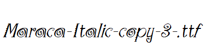 Maraca-Italic-copy-3-.ttf