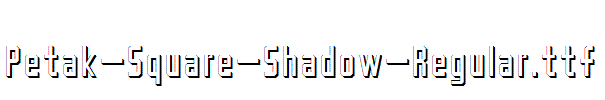 Petak-Square-Shadow-Regular.ttf