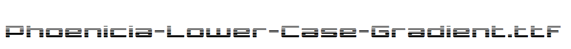 Phoenicia-Lower-Case-Gradient.ttf