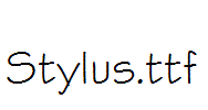 Stylus.ttf