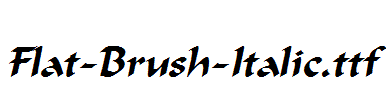 Flat-Brush-Italic.ttf