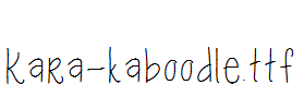 Kara-kaboodle.ttf